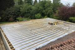 100 sq. meter flat roof