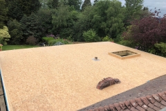 100 sq. meter flat roof