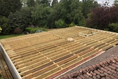 100 sq. meter flat roof