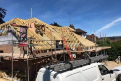 Hand Cut Roof in East Grinstead